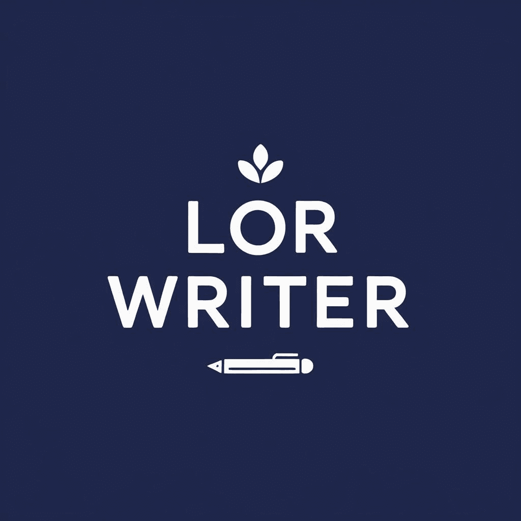 Letter of Recommendation